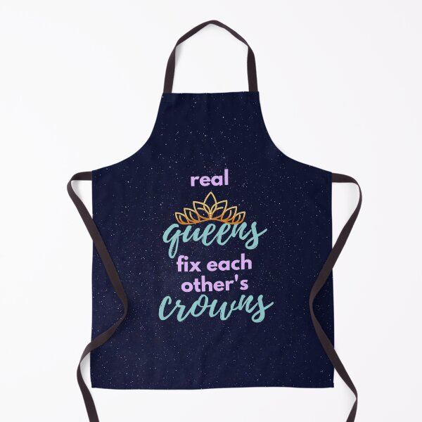 Item preview, Real Queens Fix Each Other's Crowns designed and sold by SaamyaTyagi.