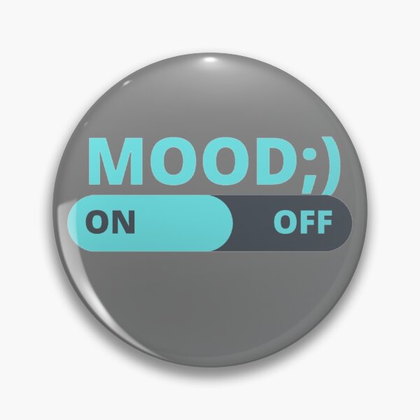 Item preview, Moody person (on and off mood switch) designed and sold by Kawabijutsu21.