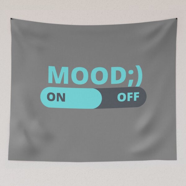 Item preview, Moody person (on and off mood switch) designed and sold by Kawabijutsu21.