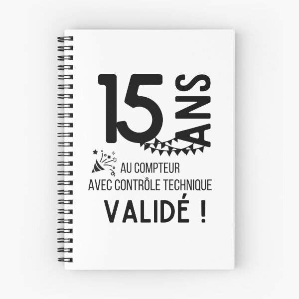 Item preview, 15 years on the clock with validated technical control humor gift for birthday designed and sold by TeeJfm.