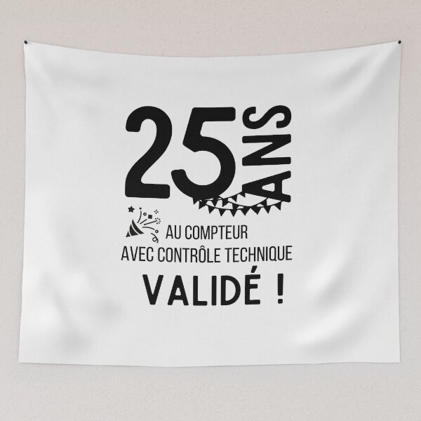 Item preview, 25 years on the clock with validated technical control humor gift for anniversary designed and sold by TeeJfm.