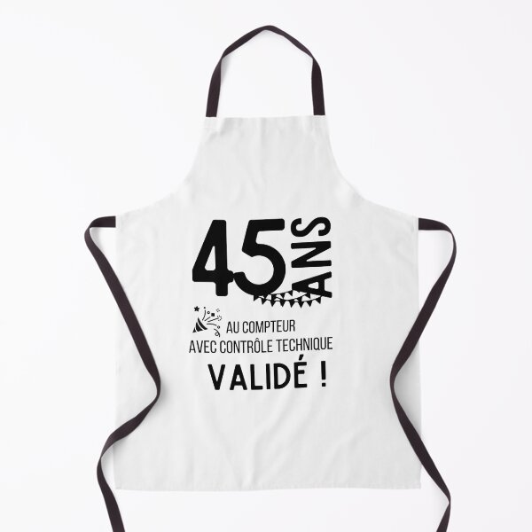 Item preview, 45 years on the clock with validated technical control humor gift for birthday designed and sold by TeeJfm.