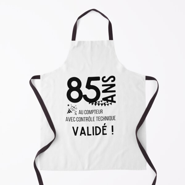 Item preview, 85 years old on the clock with validated technical control humor gift for birthday designed and sold by TeeJfm.