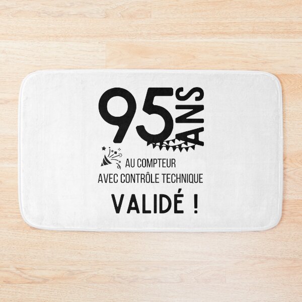 Item preview, 95 years on the clock with validated technical control humor gift for birthday designed and sold by TeeJfm.
