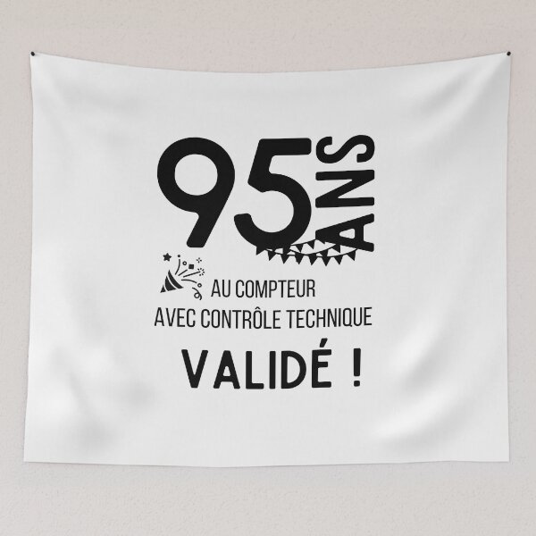 Item preview, 95 years on the clock with validated technical control humor gift for birthday designed and sold by TeeJfm.