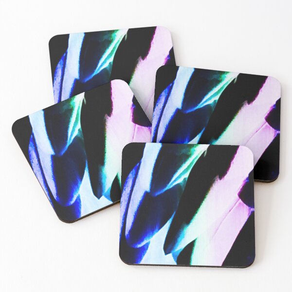 Item preview, Multi Coloured bird feather pattern photography Melbourne Australia designed and sold by MelbourneGarden.