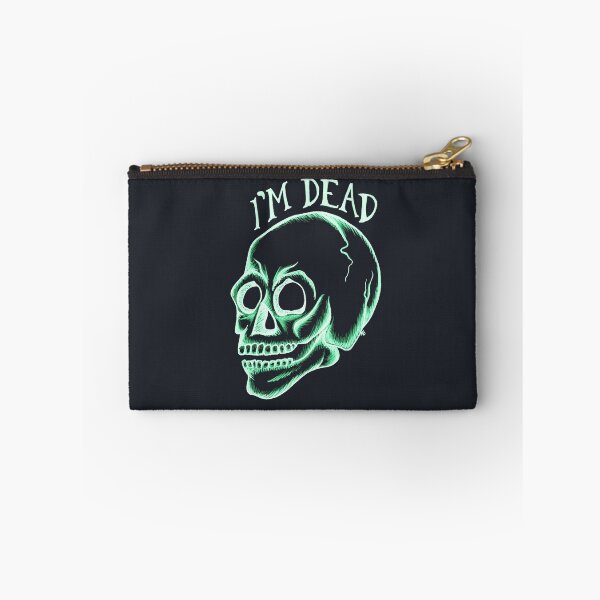 Item preview, Glowing Retro Skull - I'm Dead designed and sold by The White Bat.