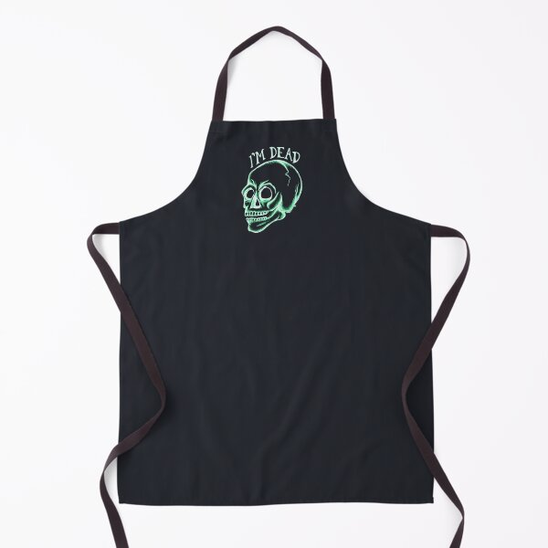 Item preview, Glowing Retro Skull - I'm Dead designed and sold by The White Bat.