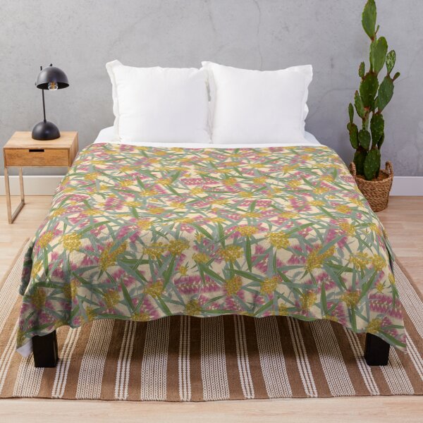 Item preview, Wattle and Bottlebrush Pattern designed and sold by KizzyW.