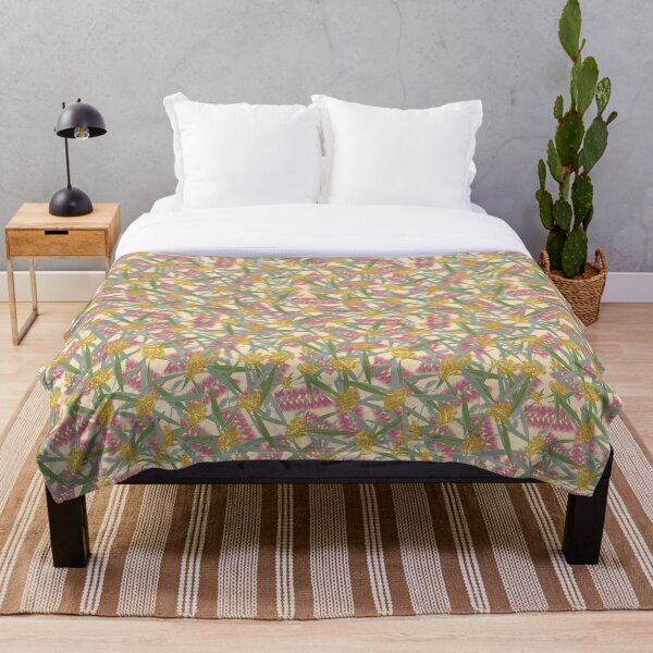 Item preview, Wattle and Bottlebrush Pattern designed and sold by KizzyW.