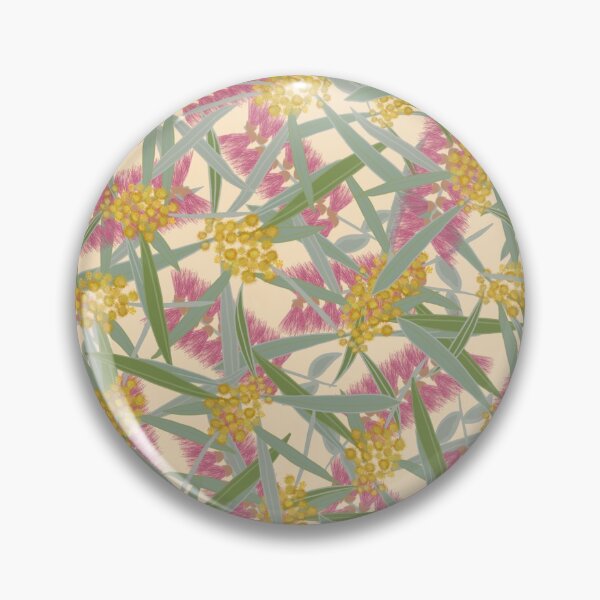 Item preview, Wattle and Bottlebrush Pattern designed and sold by KizzyW.