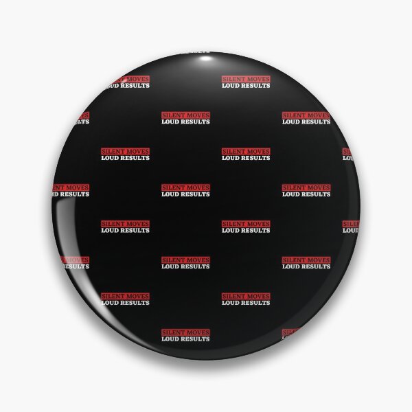 Item preview, Silent Moves Loud Results | Motivation Quote designed and sold by brooklyntowner.