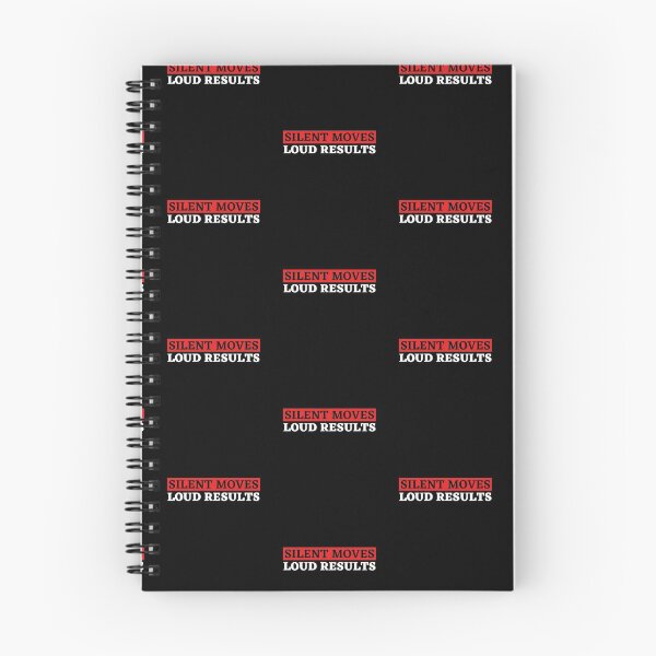 Item preview, Silent Moves Loud Results | Motivation Quote designed and sold by brooklyntowner.