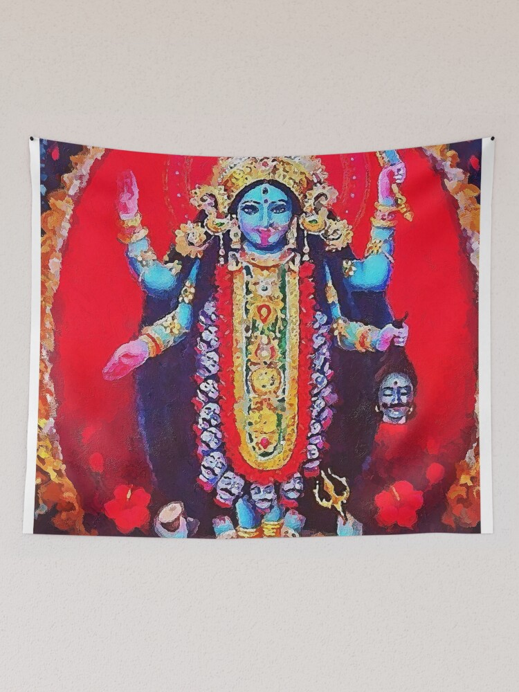 maa kali painting kali the goddess kala shakti or the power of