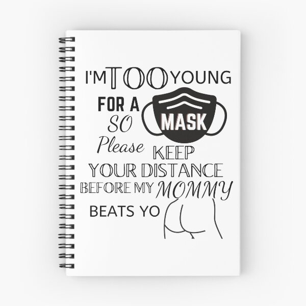 Item preview, I'm Too Young for a mask  designed and sold by GameNarongdech.