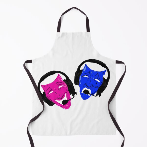 Item preview, Theatre Faces- Pink, Blue designed and sold by KiannasMind.