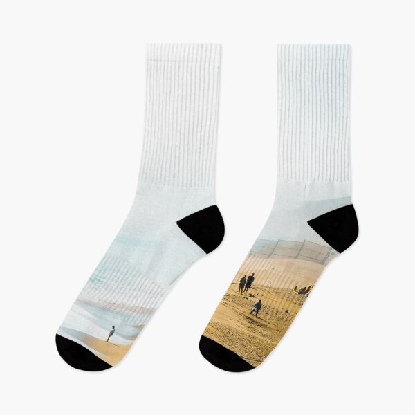 Item preview, sandy beach with foggy sky at Point Mugu State Park, California, USA designed and sold by Mrvell.