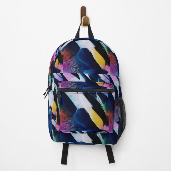 Item preview, Multi Coloured Bird Feathers Pattern Australian Melbourne Bird designed and sold by MelbourneGarden.