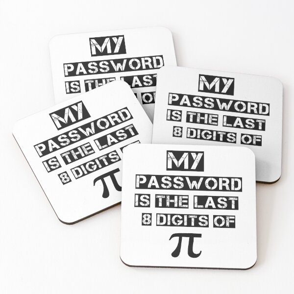 Item preview,  My Password Is The Last 8 Digits Of Pi, Born on Pi Day Math Equations, Geek Birthday, Funny Happy Pi Day  designed and sold by trendy-bkc.