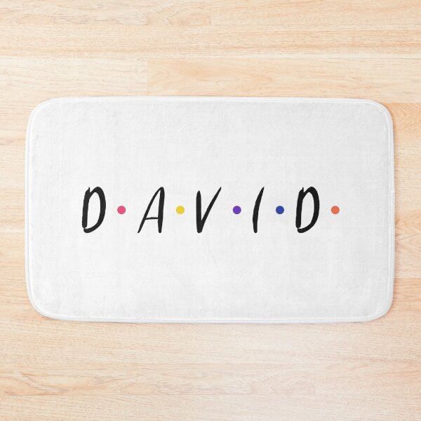 Item preview, David Name designed and sold by Teelogic.