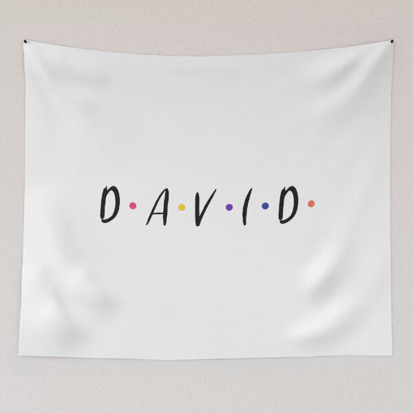 Item preview, David Name designed and sold by Teelogic.