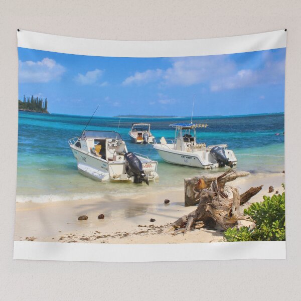 Item preview, Motor boats, Isle of Pines, New Caledonia  designed and sold by FranWest.