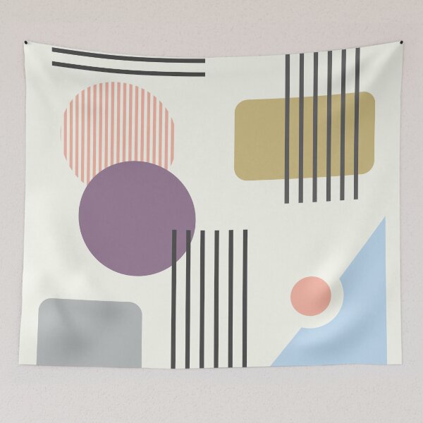 Item preview, Mid Century Modern Geometric 41 designed and sold by hakobyans.