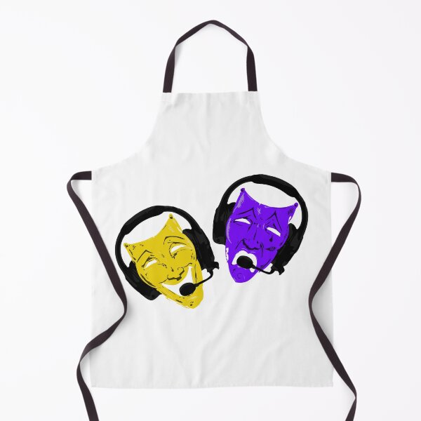 Item preview, Theatre Faces - Yellow, Purple designed and sold by KiannasMind.