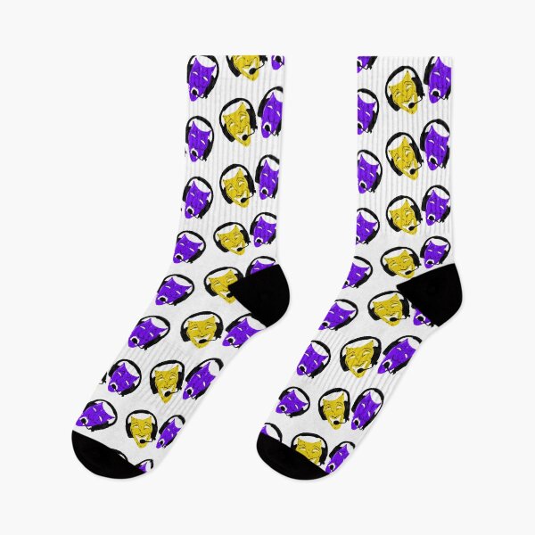 Item preview, Theatre Faces - Yellow, Purple designed and sold by KiannasMind.