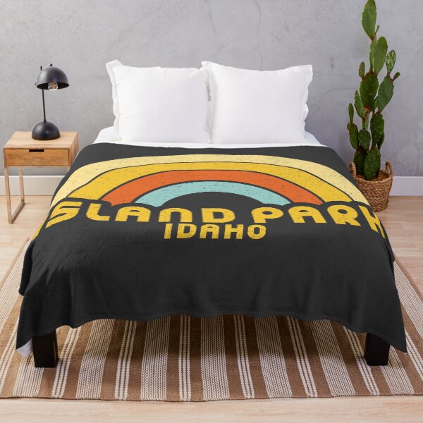 Item preview, Retro Island Park Idaho designed and sold by dk80.