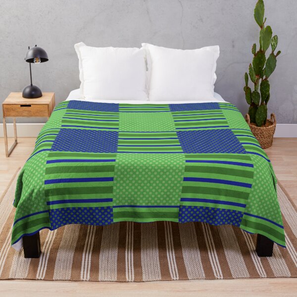 Item preview, Cool pattern coordinating colors with stripes and dots.   designed and sold by With My Hands By K.