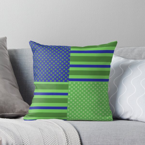 Item preview, Cool pattern coordinating colors with stripes and dots.   designed and sold by With My Hands By K.