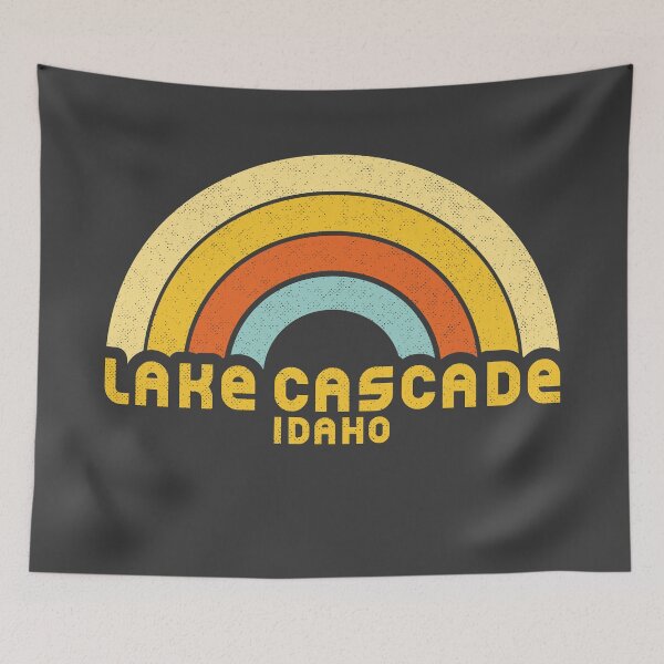 Artikelvorschau, Retro Lake Cascade Idaho entworfen und verkauft von dk80.