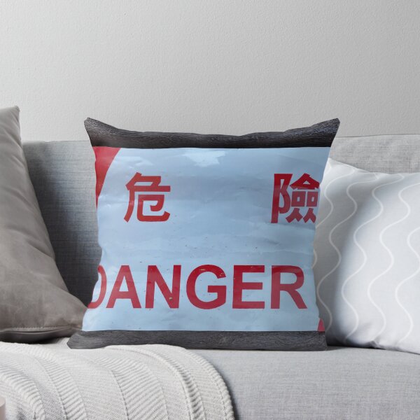 Item preview, Red and White Danger Sign designed and sold by Sinemathk.