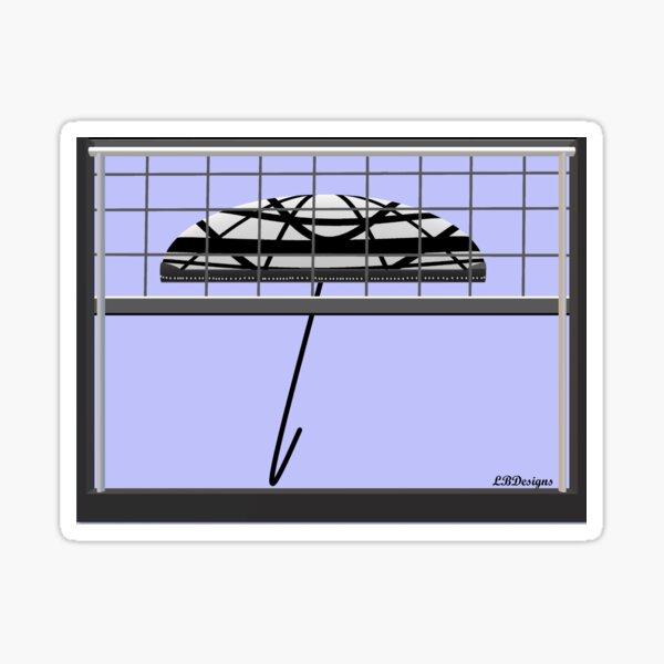 Window Umbrella Sticker