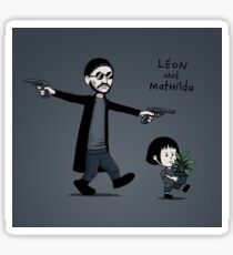 Leon and Mathilda Sticker