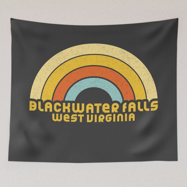 Item preview, Retro Blackwater Falls West Virginia designed and sold by dk80.