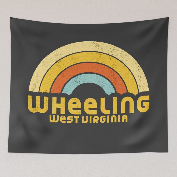 Item preview, Retro Wheeling West Virginia designed and sold by dk80.