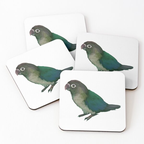 Item preview, Green Cheeked Conure designed and sold by Shaza Creative.