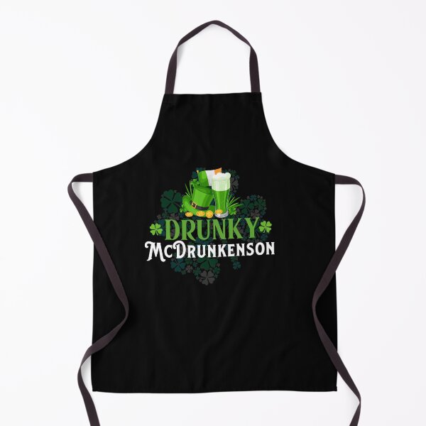 Item preview, St. Patricks funny Drunky McDrunkenson gift idea for adults designed and sold by BRtisticDesigns.