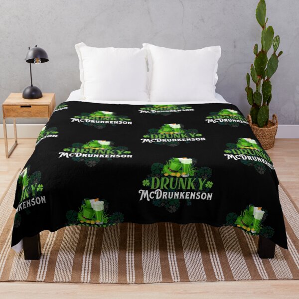 Item preview, St. Patricks funny Drunky McDrunkenson gift idea for adults designed and sold by BRtisticDesigns.