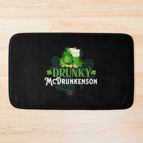 Item preview, St. Patricks funny Drunky McDrunkenson gift idea for adults designed and sold by BRtisticDesigns.