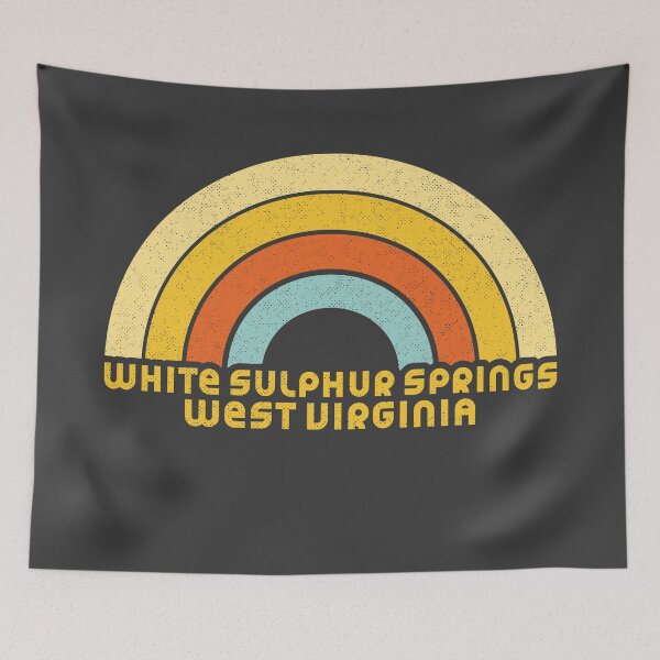 Item preview, Retro White Sulphur Springs West Virginia designed and sold by dk80.