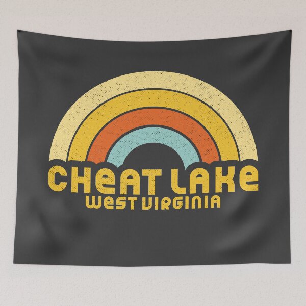 Item preview, Retro Cheat Lake West Virginia designed and sold by dk80.