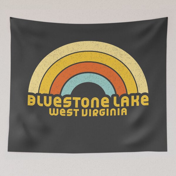 Item preview, Retro Bluestone Lake West Virginia designed and sold by dk80.
