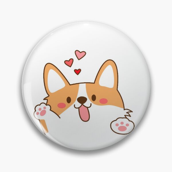 Item preview, Corgi loves you designed and sold by thedogewhispers.