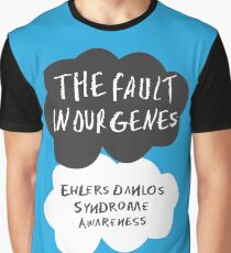 The Fault In Our Genes, Ehlers Danlos Syndrome Awareness Graphic T-Shirt