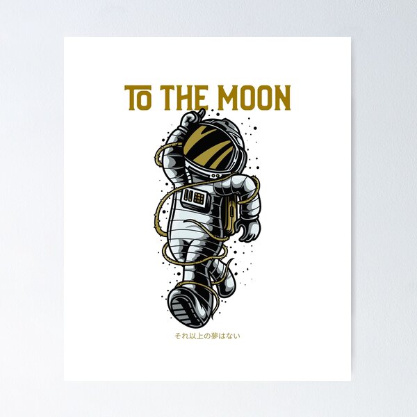 Item preview, To The Moon designed and sold by ricknosis.