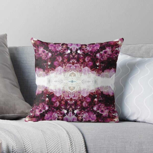 Precious Stone Throw Pillow