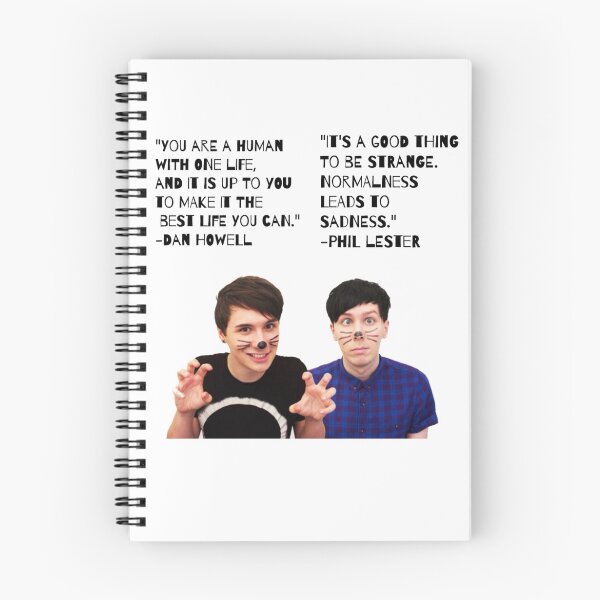Item preview, Dan and Phil quotes designed and sold by AveragNewYorker.